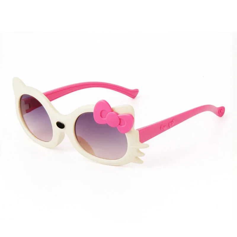 Sanrio Hello Kitty Sunglasses Cute Anime Cartoon Girl&Child Fashion Photography Glasses Decoration Kawaii Sunnies Holiday Gifts