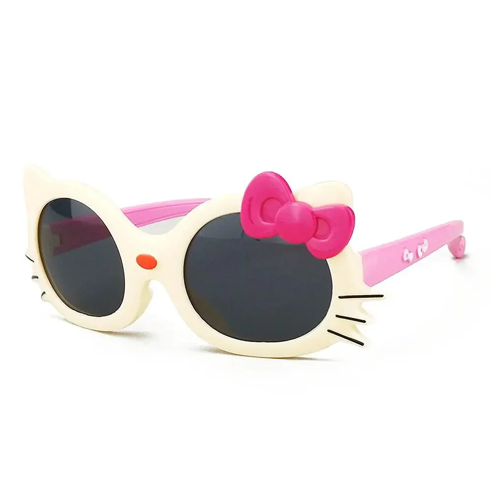 Sanrio Hello Kitty Sunglasses Cute Anime Cartoon Girl&Child Fashion Photography Glasses Decoration Kawaii Sunnies Holiday Gifts