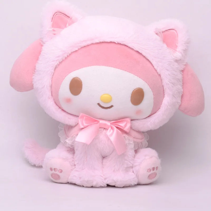 20CM Kuromi Hello Kitty Melody Cinnamorol Pochacco Plush Toys Soft tuffed Animals Christmas Birthday Christmas Graduation Gifts